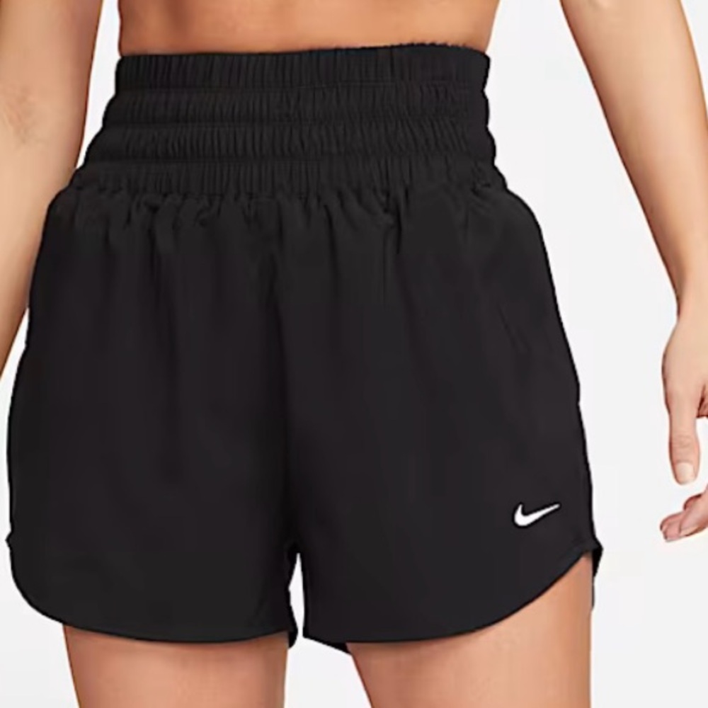 Nike One
Women's Dri-FIT Ultra High-Waisted 3" Brief-Lined Shorts